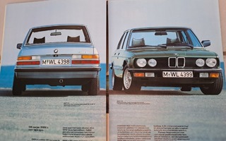 BMW 500-sarja -esite, 1982