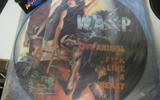 WASP - LIVE ANIMAL FUCK LIKE A BEAST 12'' MAXI KUVALEVY EX-