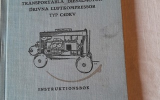 atlas transportabla dieselmotor drivna luftkompressor