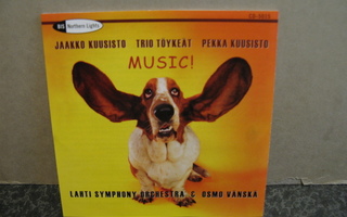 Jaakko&Pekka Kuusisto,Trio Töykeät,Osmo Vänskä:Music cd