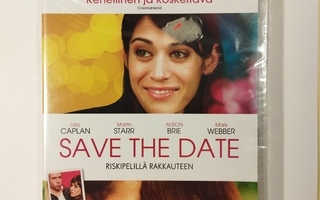 (SL) UUSI! DVD) Save The Date (2012) Lizzy Caplan