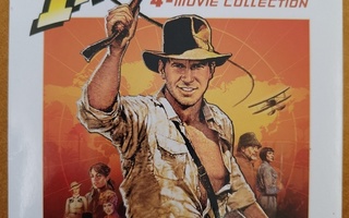 Indiana Jones 4-movie collection (4K Ultra HD + Bluray)