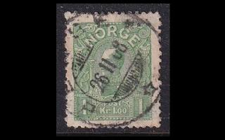 Norja 67 o Kuningas Haakon VII 1 Kr 26.11.08 (1907)