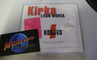 KIRKA - LIIAN MONTA CD SINGLE SLIM CASE SUOMI '99 M-/M-