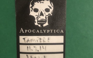 Crew/Staff-passi: Apocalyptica. 2014.