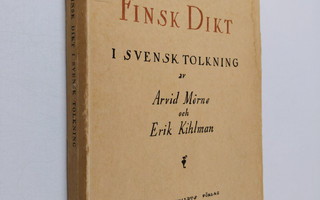 Erik Kihlman ym. : Finsk dikt i svensk tolkning