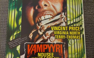 Vampyyri nousee haudastaan Elokuvajuliste Vincent Price