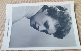 CCCP: vintage filmitähtikortti - Marina Strizhenova