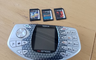 Nokia ngage + 3 peliä