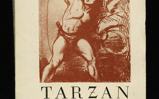 TARZAN och URFOLKET av E.R. Burroughs nid 1927 HYVÄ++