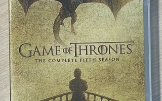 Game of Thrones: Kausi 5 (5DVD) uusi ja muoveissa