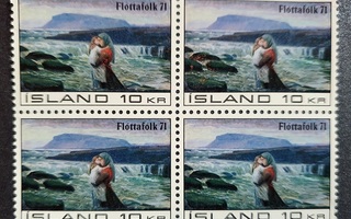 Islanti nelilö Flottafolk 71** - Pakolaiset 1971