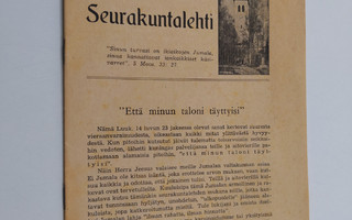 Orimattilan seurakuntalehti : tammikuu 1955