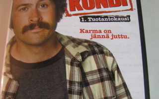 KOVAN ONNEN KUNDI 1.TUOTANTOKAUSI DVD BOX .