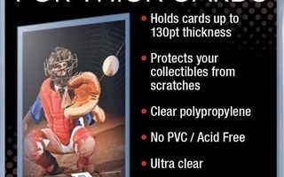 Ultra Pro Soft Sleeves 130pt Thick Cards (100kpl)