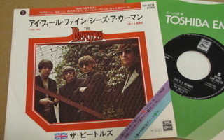 The Beatles I feel fine 7 45 japani 1977