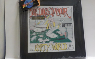 THE DOGS D'AMOUR - EMPTY WORLD EX+/EX+ BOXSET LP + JULISTE