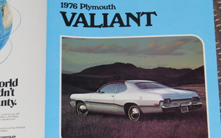 1976 Plymouth Valiant / Duster / Scamp esite - KUIN UUSI
