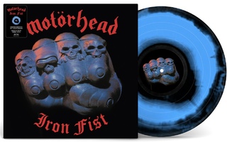 Motörhead: Iron Fist - LP, LTD, Black & Blue, uusi