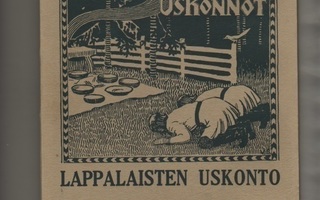 Holmberg: Lappalaisten uskonto,  SKS 1914-1915, nid., K3 +