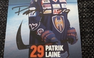 Patrik Laine Tappara Teamset nimikirjoituksella