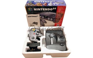 N64 - Nintendo 64 -konsoli (CIB)