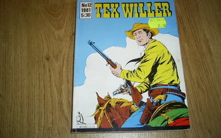 TEX WILLER  12/1981