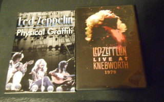 DVD LED ZEPPELIN : LIVE 1979 +  DVD  LED ZEPhysical Graffiti