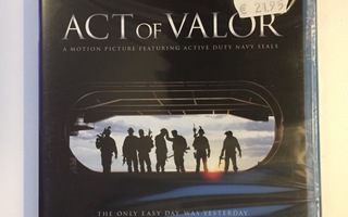 Act of Valor (Blu-ray + DVD) Roselyn Sanchez (2012) UUSI