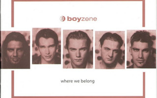 BOYZONE: Where We Belong CD