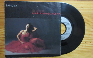 SANDRA single : Maria Magdalena. Kuvakannella.