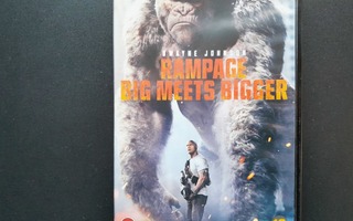 DVD: Rampage: Big Meets Bigger (Dwayne Johnson 2018)
