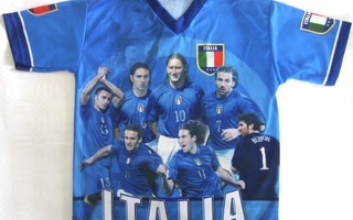 Forza  azzurri! Italia fanipaita M  (suuri koko)