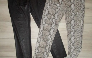 Zara animal print leggingsit 2kpl, UUDET!