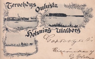 OULU SOMMITELMAKORTTI KULKENUT 1897