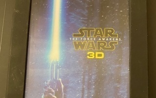 Star Wars: Force Awakens 3D Collector´s Edition, 3 x Blu-ray