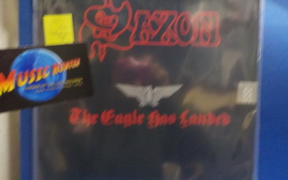 SAXON  - THE EAGLE HAS LANDED - M-/EX- LP