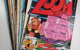 Zoom sarjakuva numerot 1-17 1974