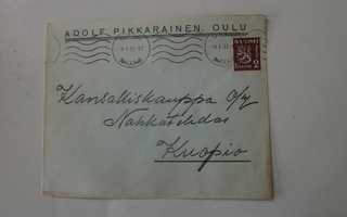 Oulu, Adolf Pikkarainen 4.1.1933