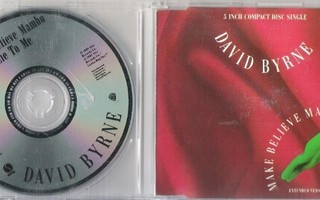 DAVID BYRNE - Make believe mambo CDS 1989 Talking Heads
