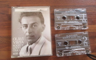 OLAVI VIRTA KOOTUT LEVYT  1938-1942 OSA 1 ( 2 C kasettia