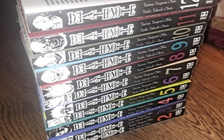 Death Note 2-12 Manga sarjakuva