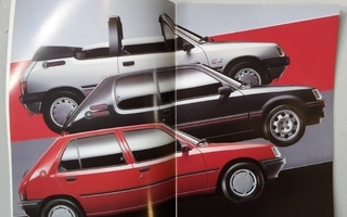 Peugeot 205 -esite, 1992