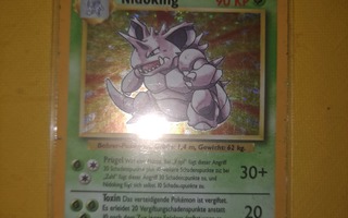 Nidoking 11/102 HOLO rare card