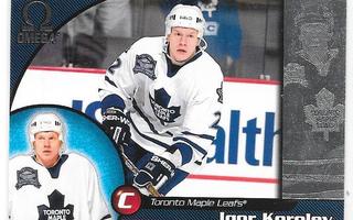 1998-99 Pacific Omega #229 Igor Korolev Toronto Maple Leafs