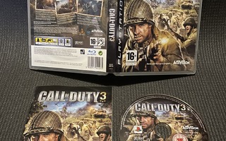 Call of Duty 3 - Nordic PS3 - CiB