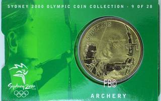 Juhlaraha Sydney Olympia Coin Collection 9 of 28 ARCHERY
