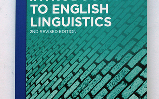 Introduction to English Linguistics (Morton Textbook)