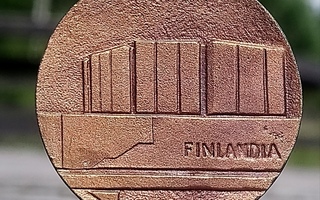 Helsinki 1975 FINLAND. Pronssinen mitali. Halkaisija - 28 mm