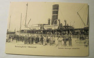VANHA Postikortti Laiva Vellamo Helsinki 1900-luku